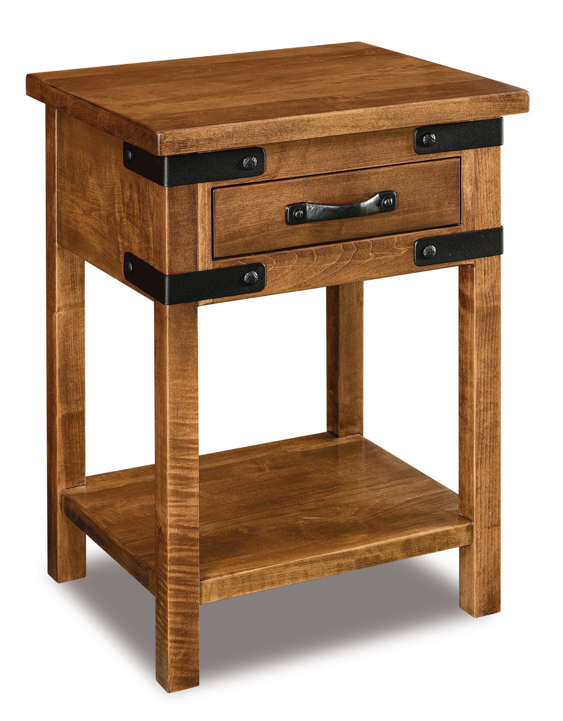 Amish Orewood One Drawer Nightstand