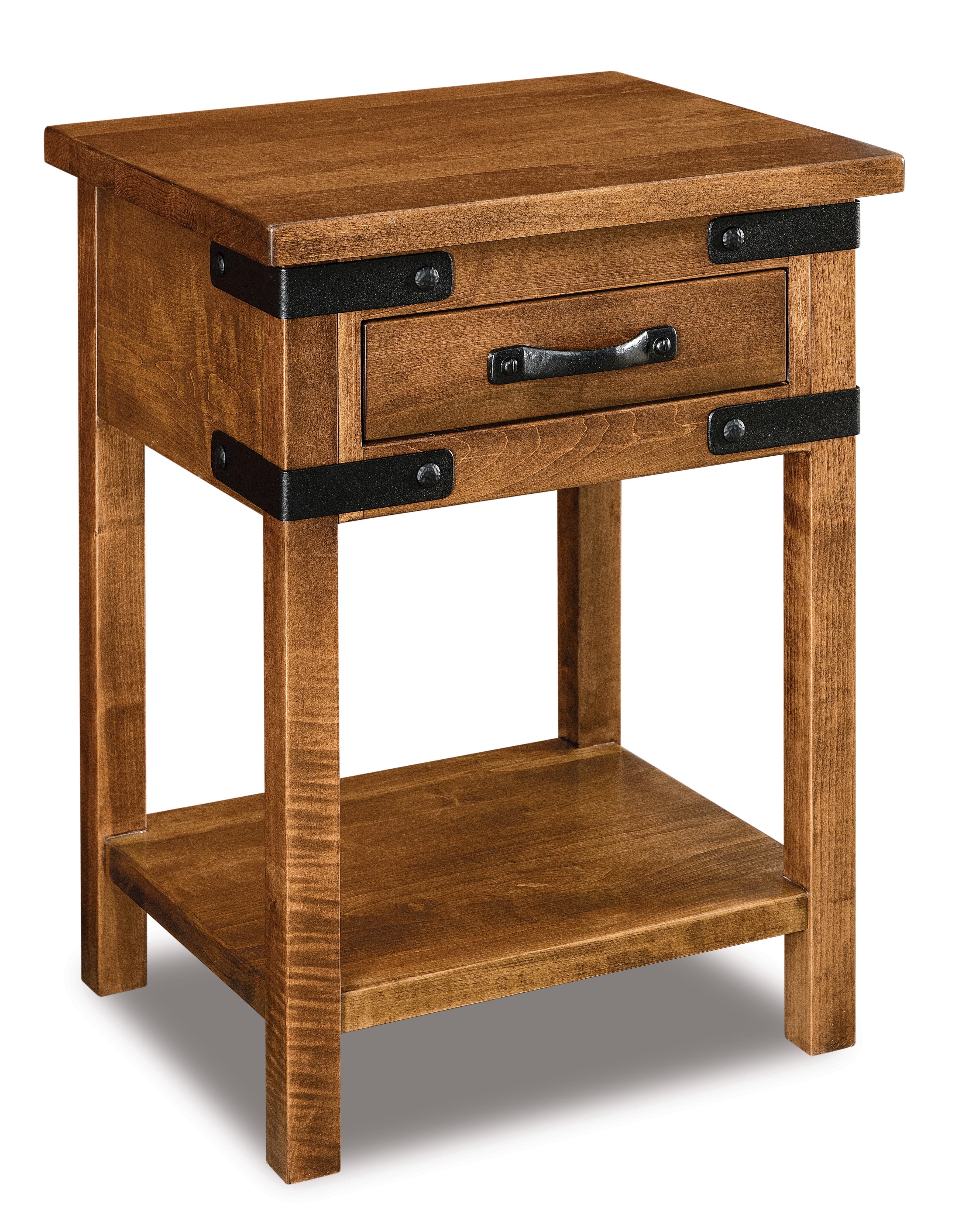 Amish Orewood One Drawer Nightstand