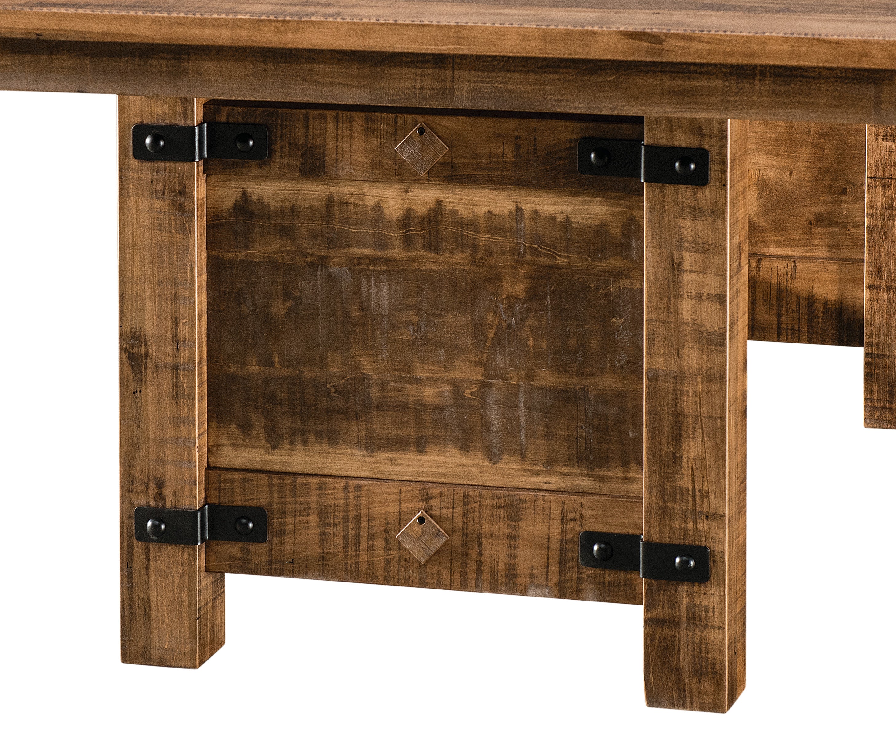 Amish Orewood Trestle Table