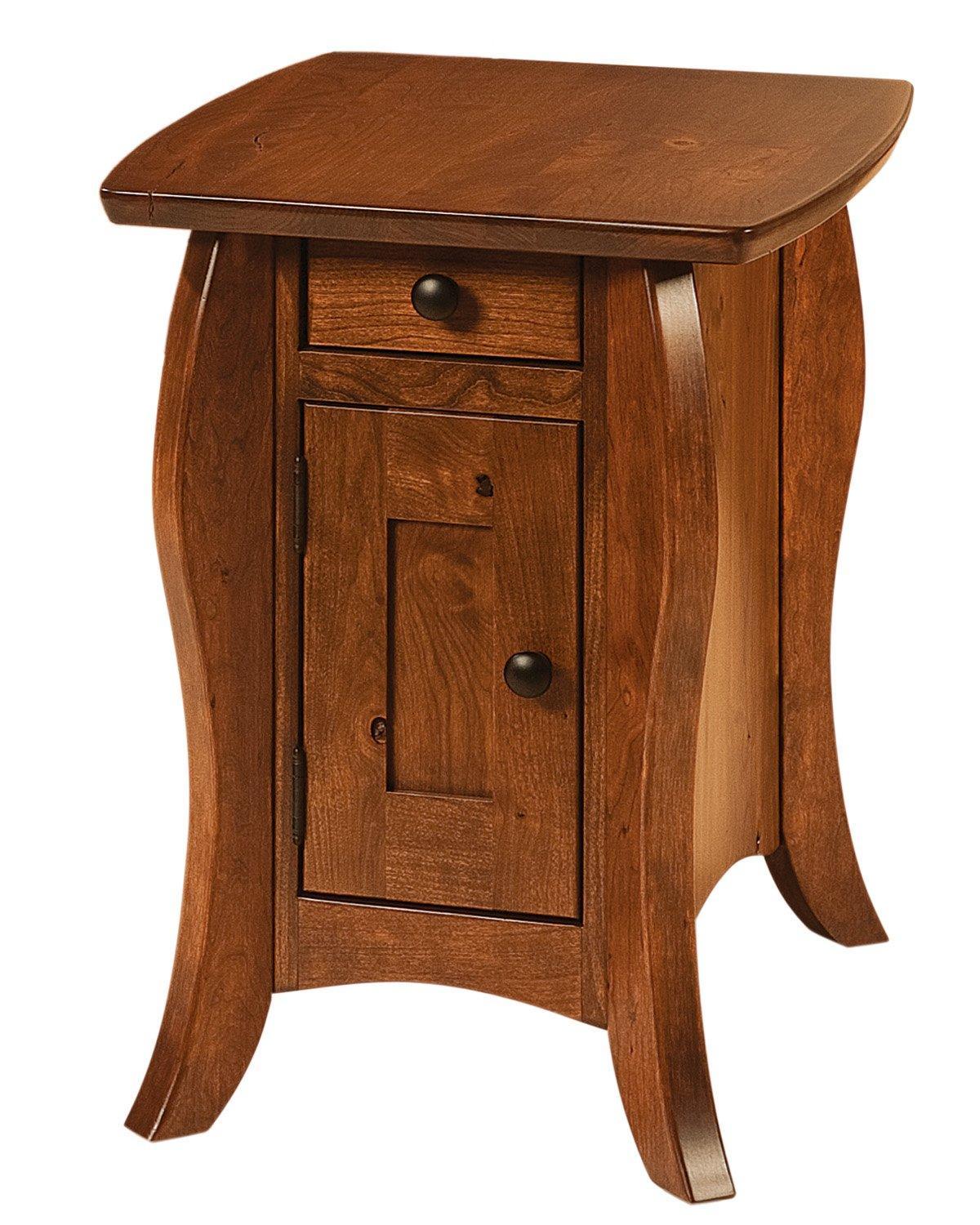 american made amish quincy end table