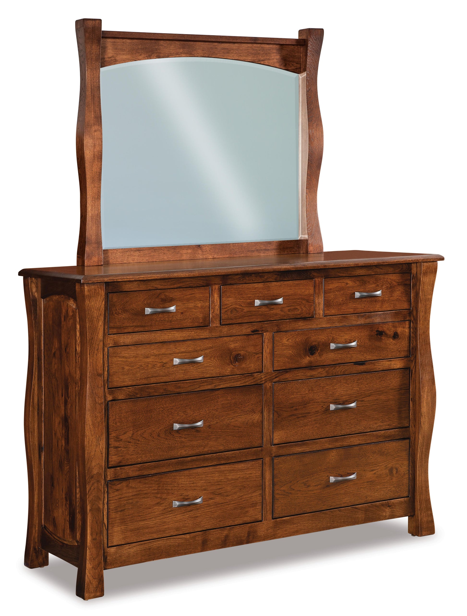 nine drawer dresser Vintage 70s Adjustable glides and tipping restraints. Tasha Lacquer Nine-Drawer Dresser