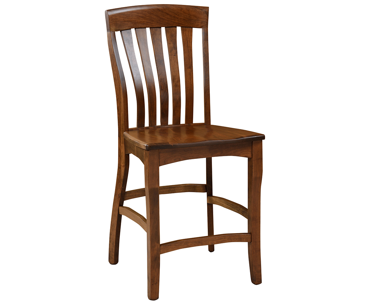 Amish Richland Stationary Bar Chair