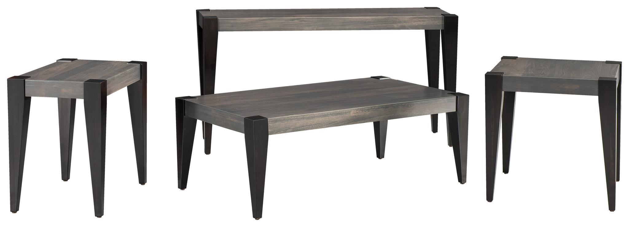 Amish Robinson Living Room Tables-Table-Small End Table-Brown Maple-The Amish House