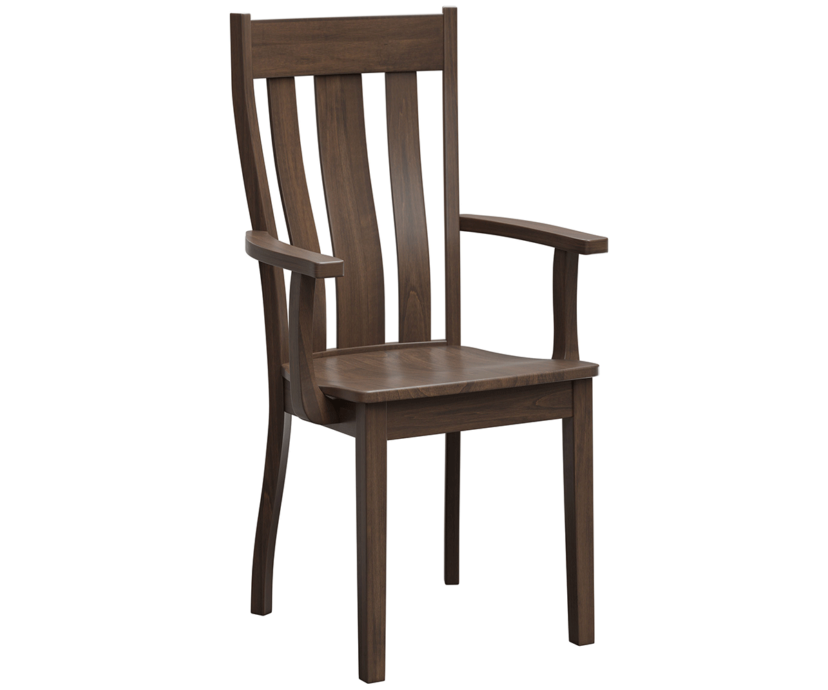 Amish Rochester Chair-Chair-Arm Chair-Oak-The Amish House