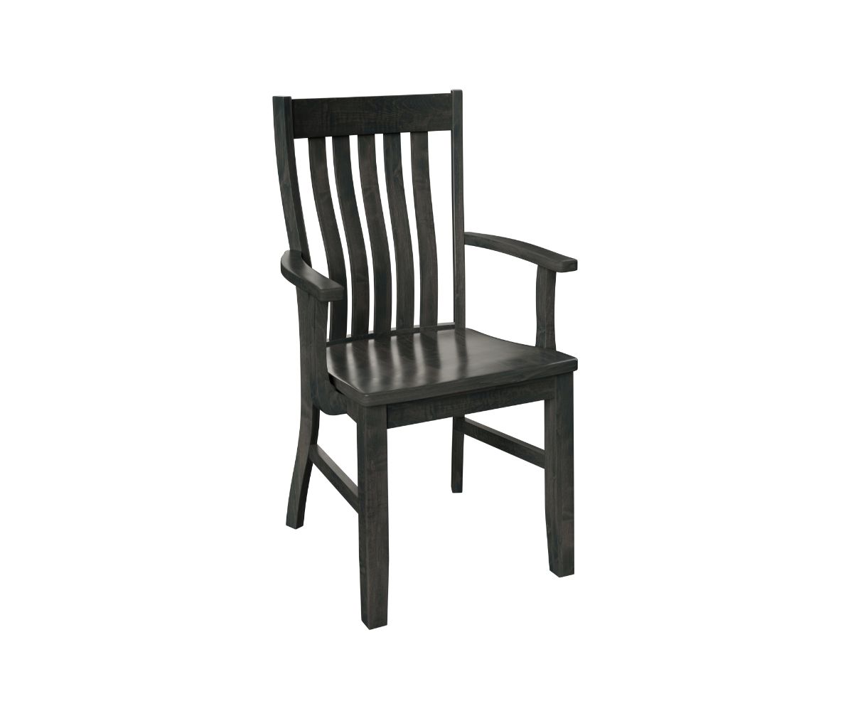 Amish Rockfort Chair-Chair-Arm Chair-Oak-The Amish House