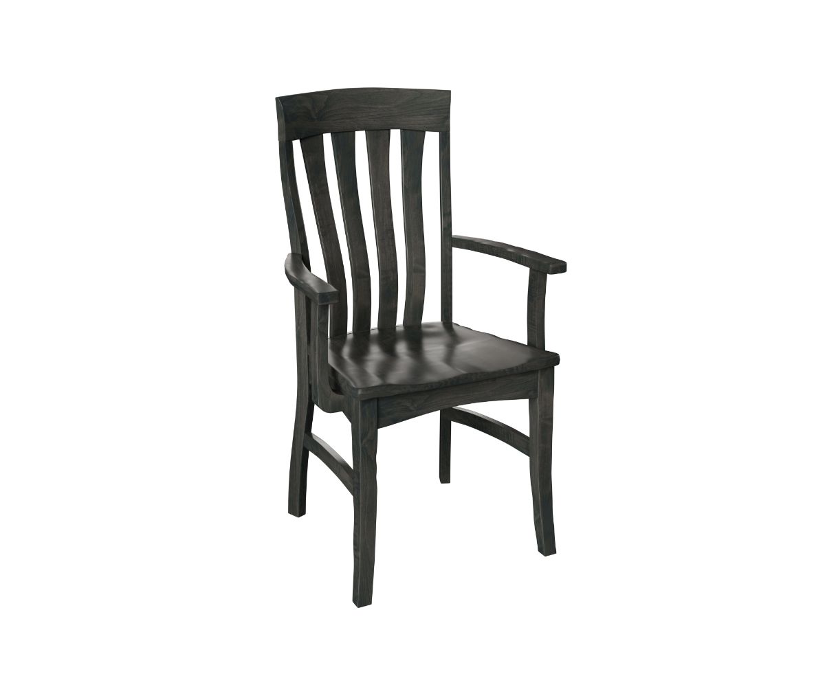 Amish Roland Chair-Chair-Arm Chair-Oak-The Amish House