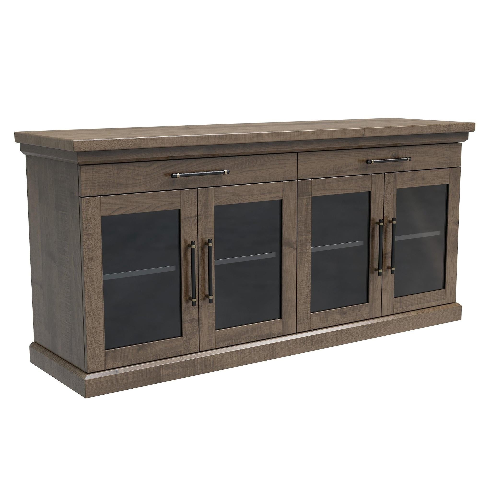 Amish Santorini Four Door Server - FLR MDL-Server-The Amish House