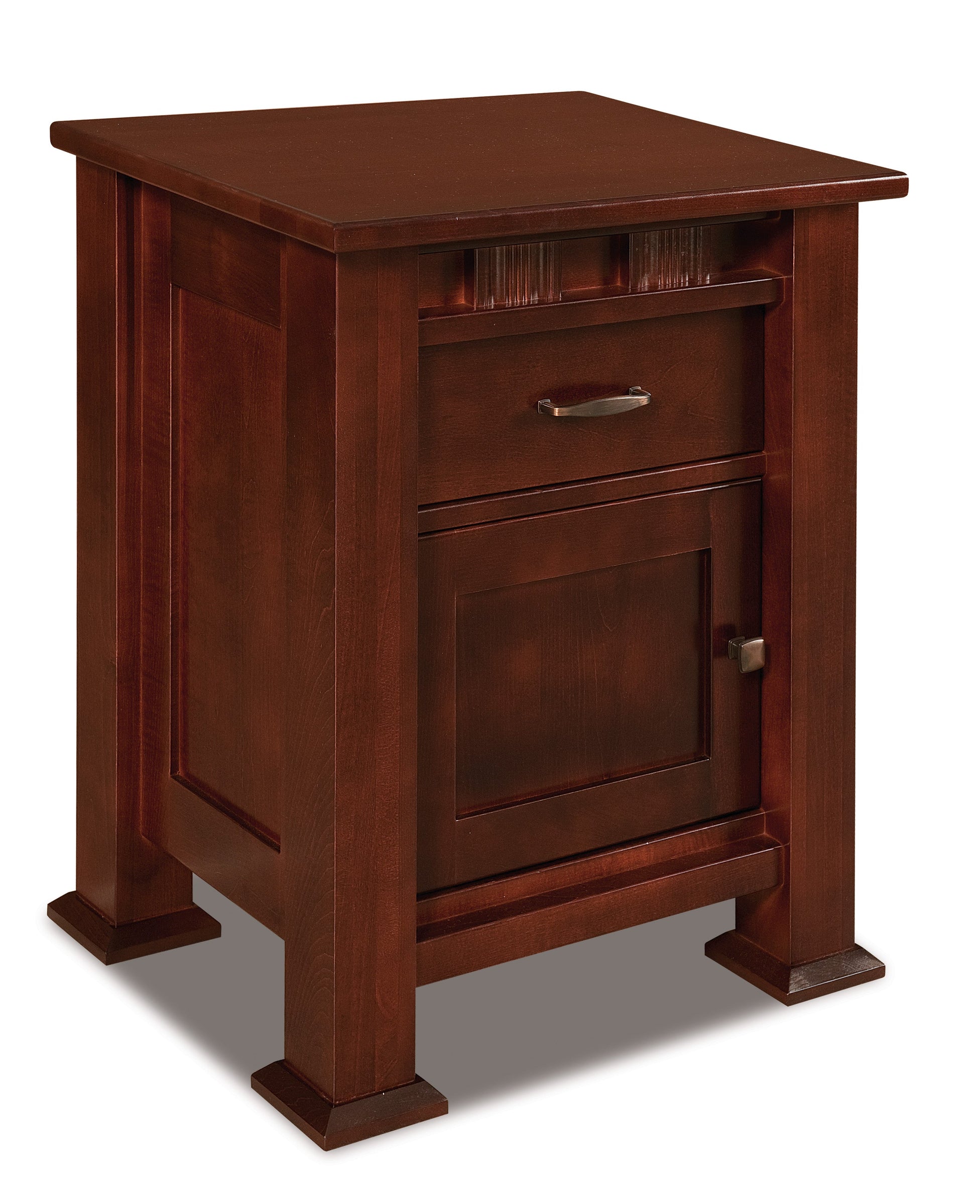 Amish Sequoyah One Drawer Nightstand