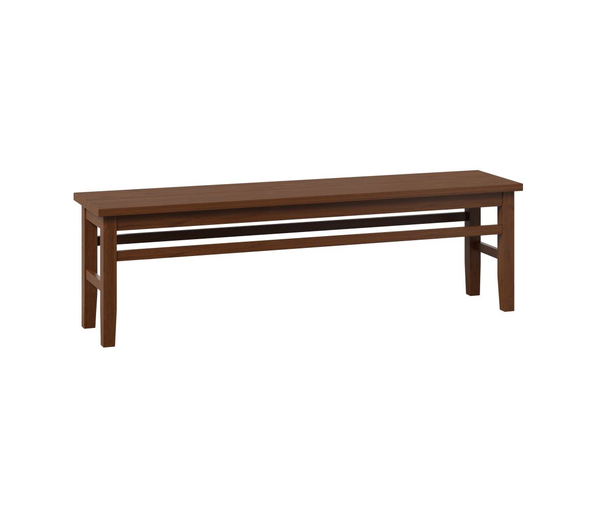 Amish Shaker Leg Bench