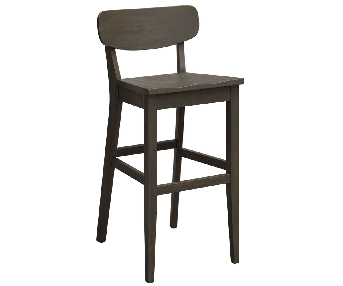 Amish Shelby Stationary Bar Chair