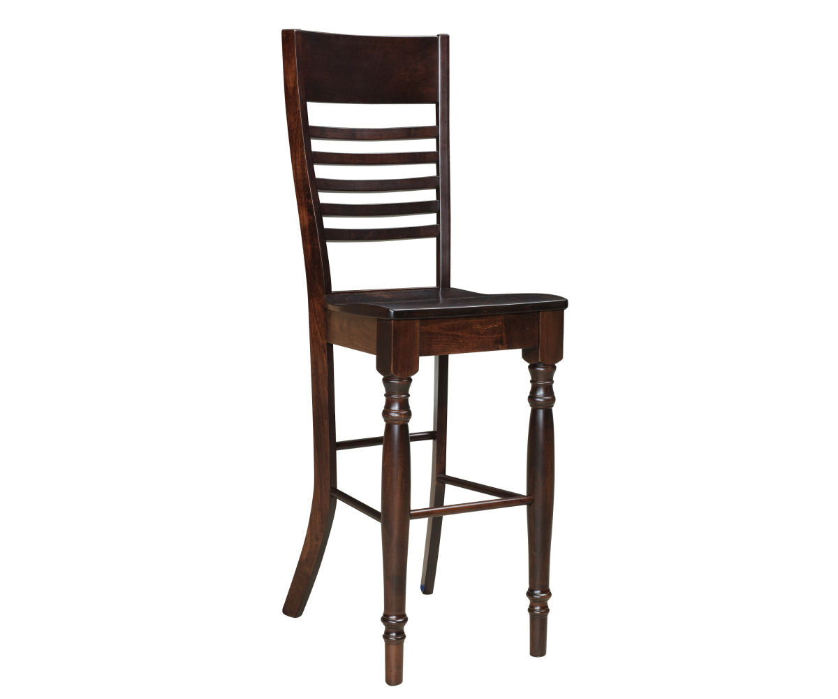 Amish Shreveport Stationary Bar Chair