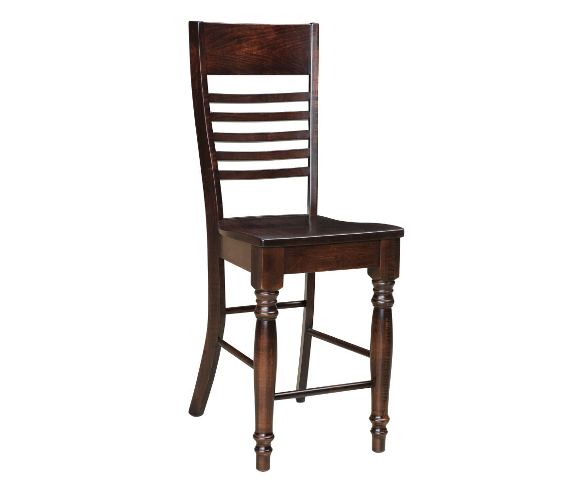 Amish Shreveport Stationary Bar Chair