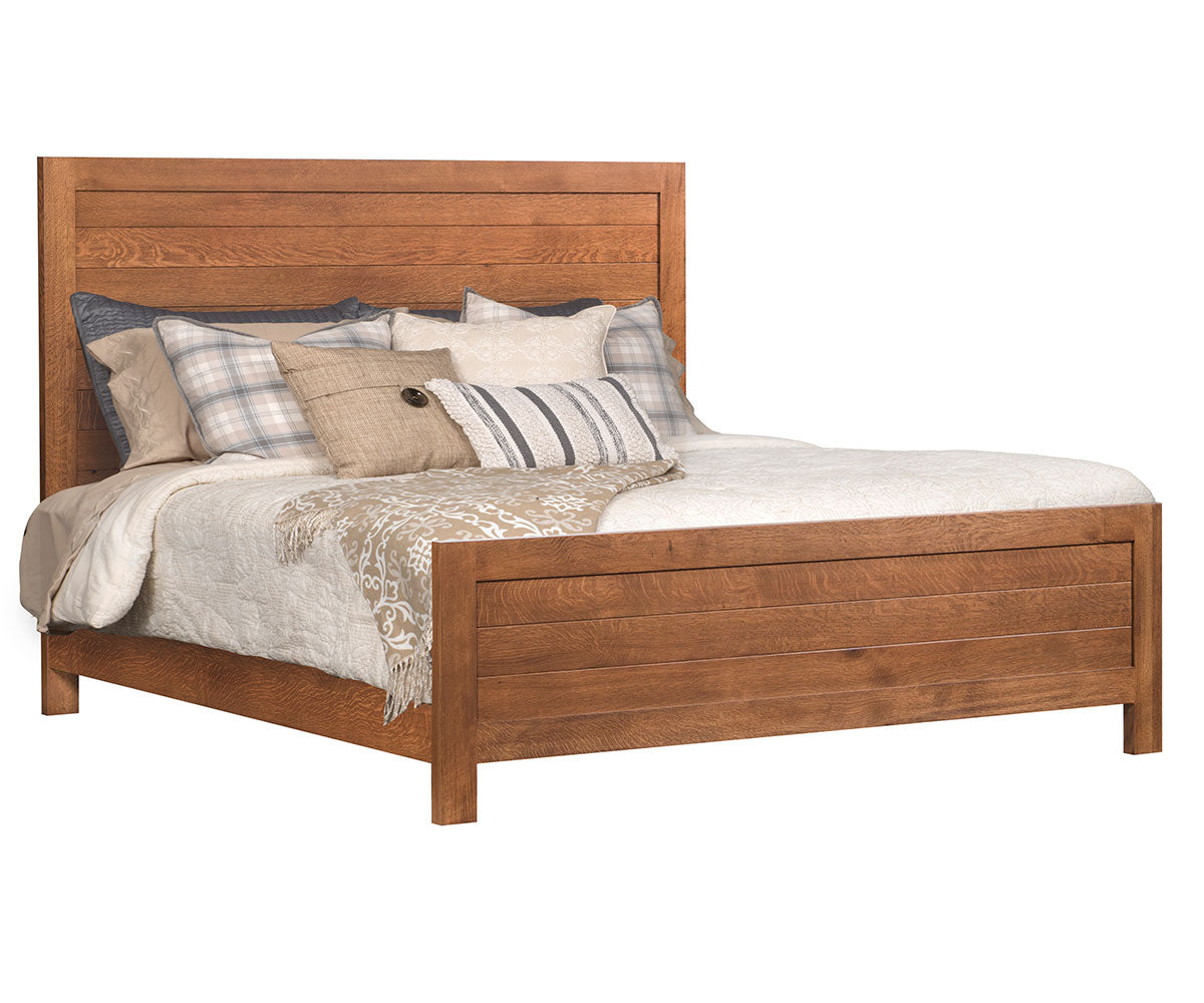 Amish Sierra Panel Bed
