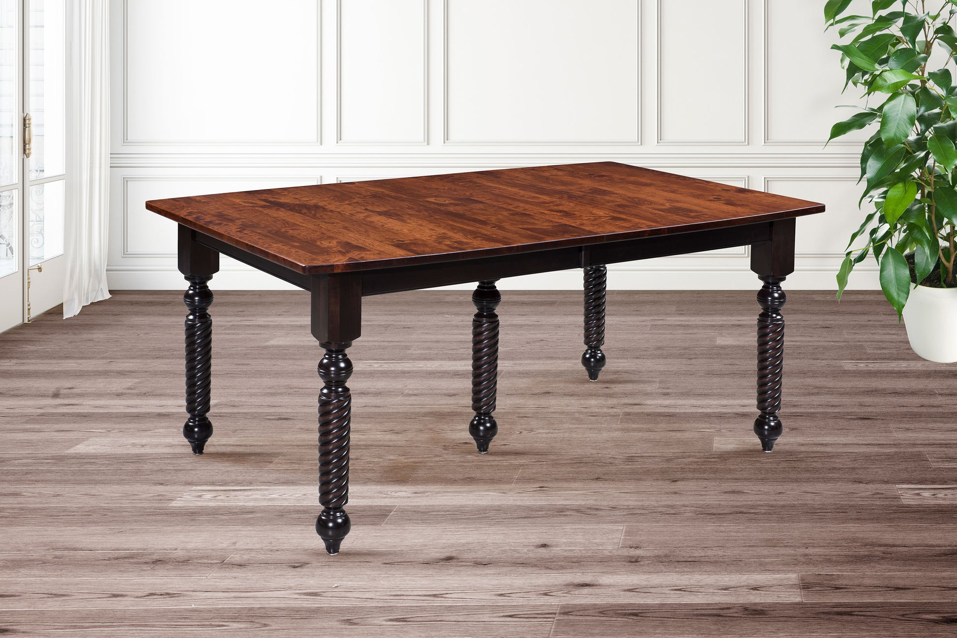 Amish Sophia Leg Table
