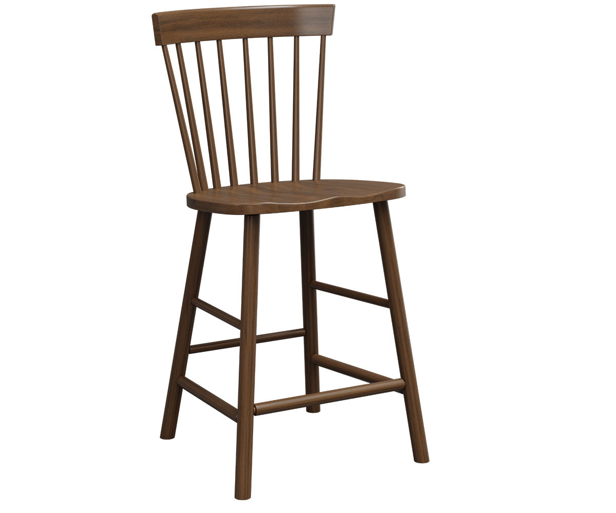 Amish Spencer Stationary Bar Chair