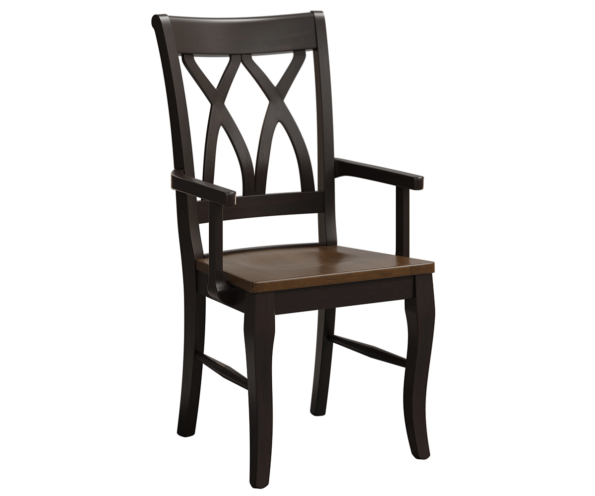 Amish Stanton Chair-Chair-Arm Chair-Oak-The Amish House