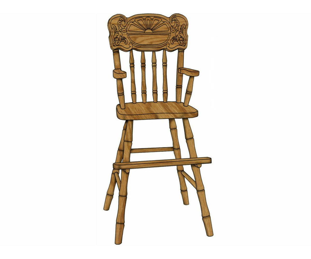 Amish Sunrise Youth Chair