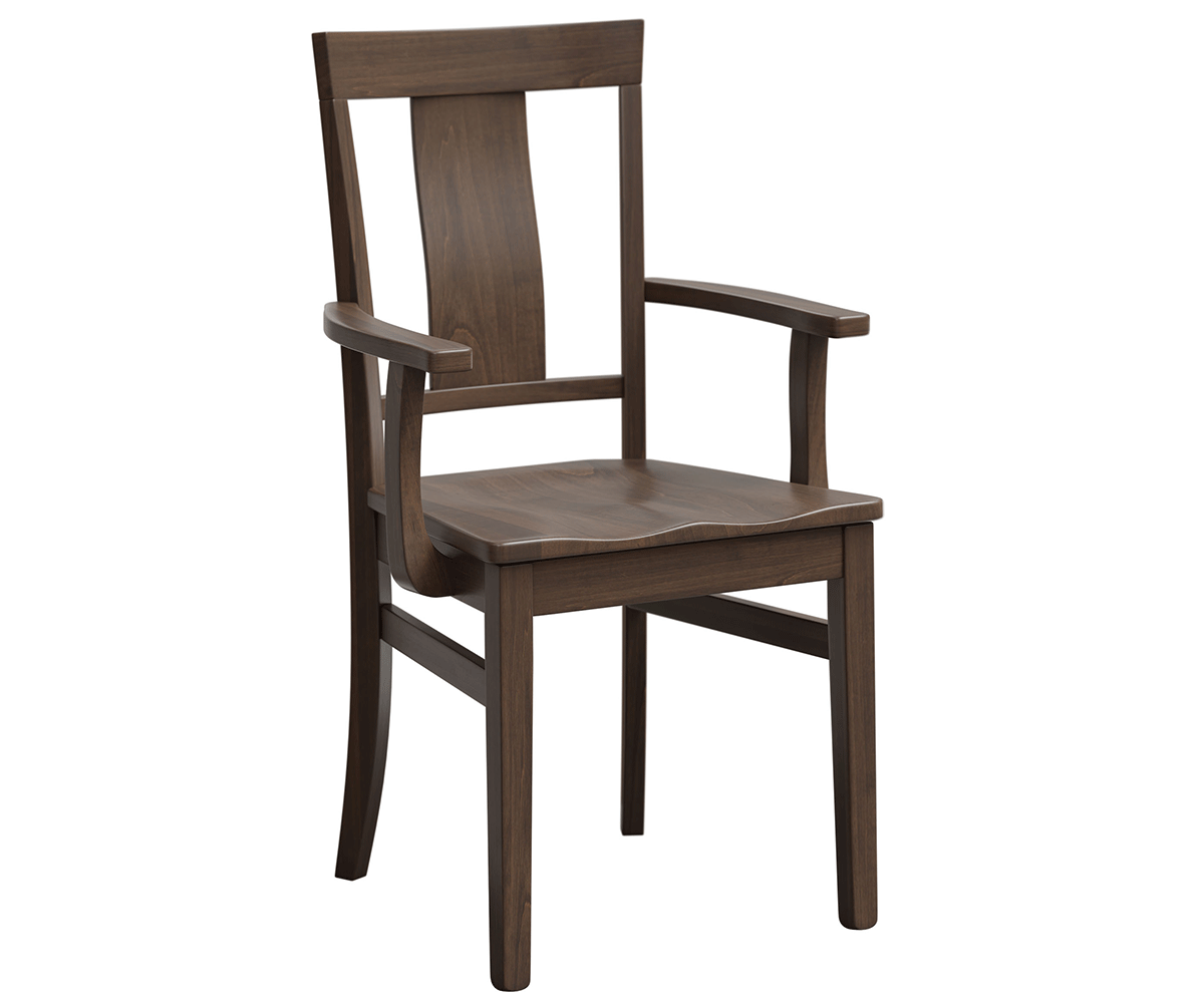 Amish Tennessee Chair-Chair-Arm Chair-Oak-The Amish House