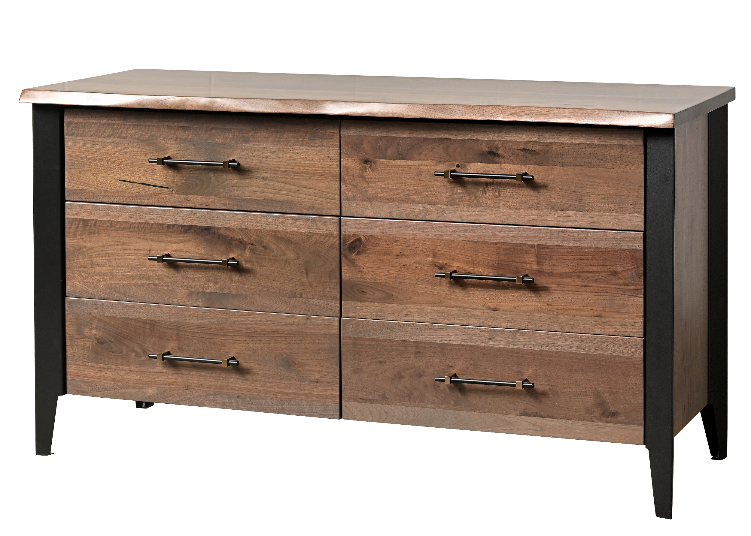 Amish Uptown 6 Drawer Dresser