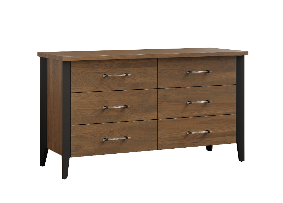 Amish Uptown 6 Drawer Dresser