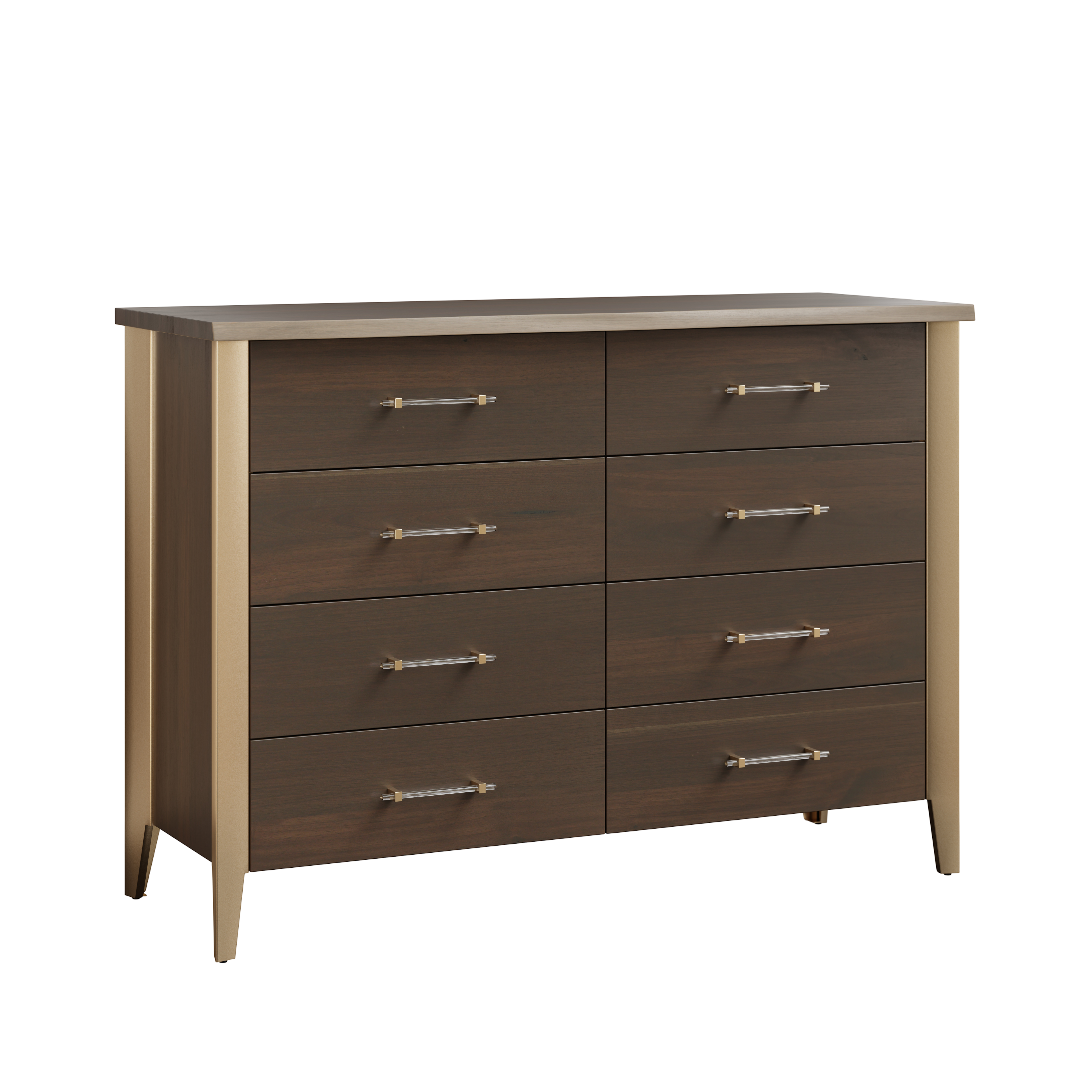 Amish Uptown 8 Drawer Dresser