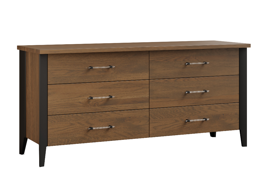 Amish Uptown 6 Drawer Dresser