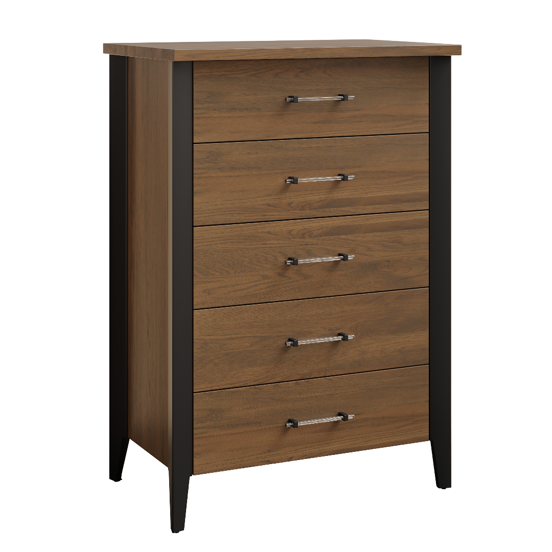 Amish Uptown Five Drawer Chest