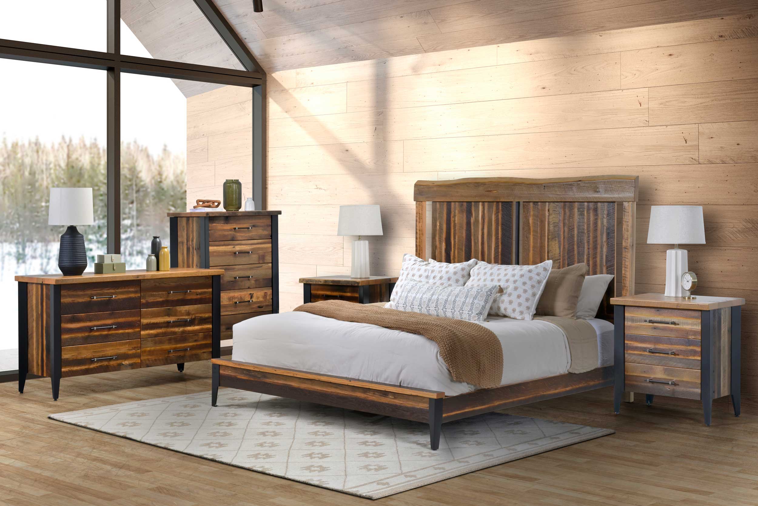 Amish Lenape Bed