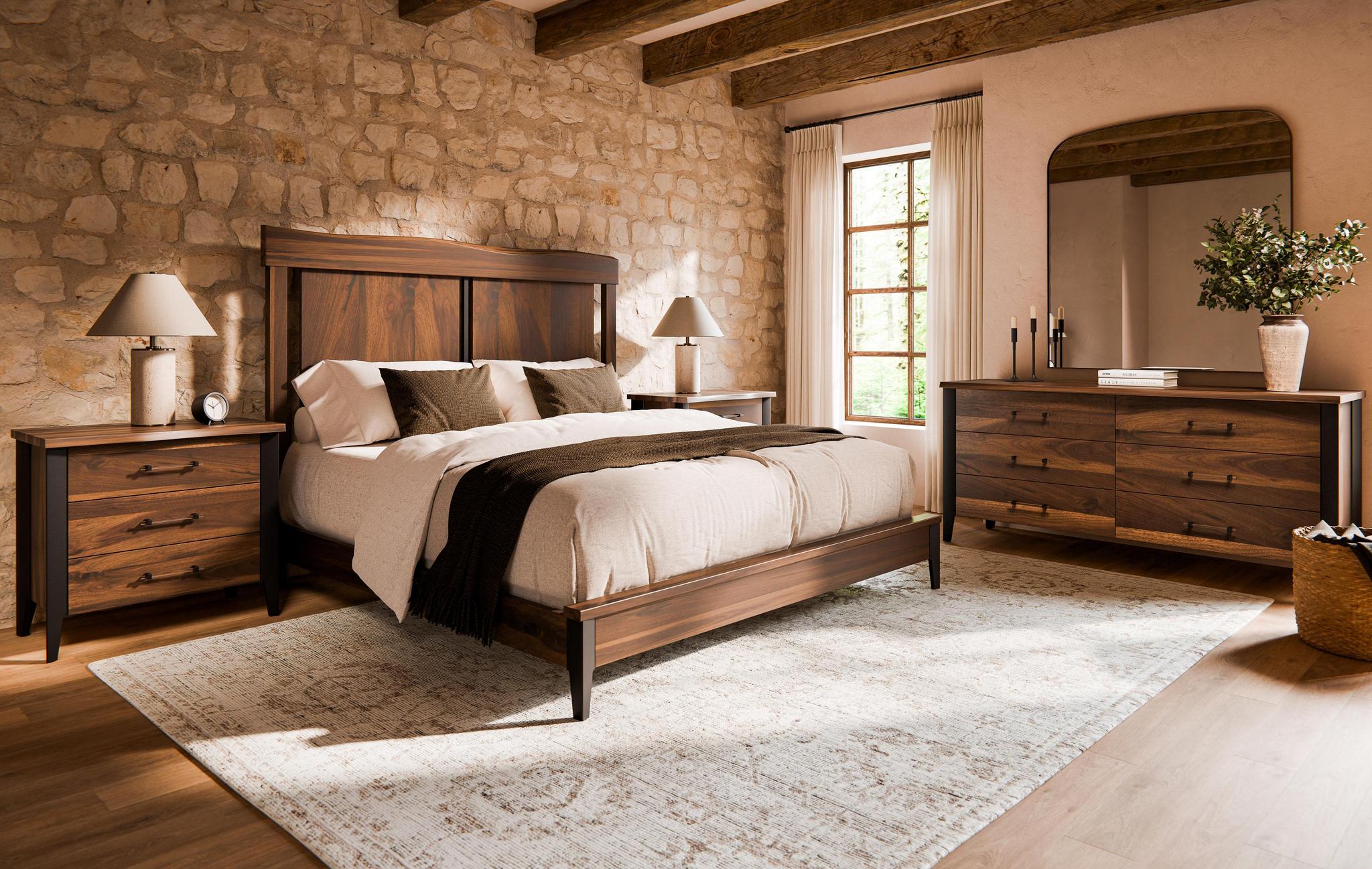Amish Lenape Bed-Bed-The Amish House