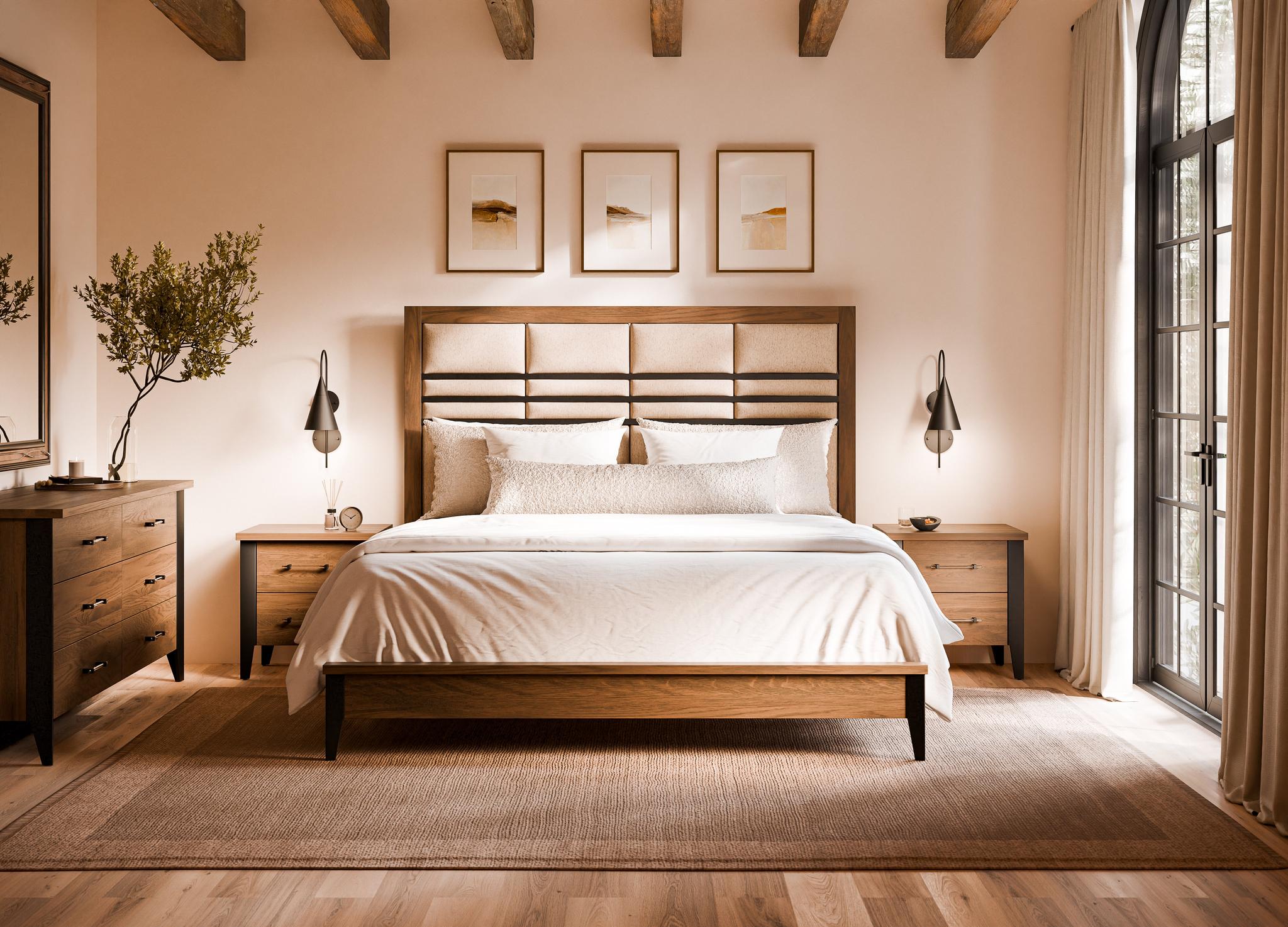 Amish Shawnee Bed-Bed-The Amish House