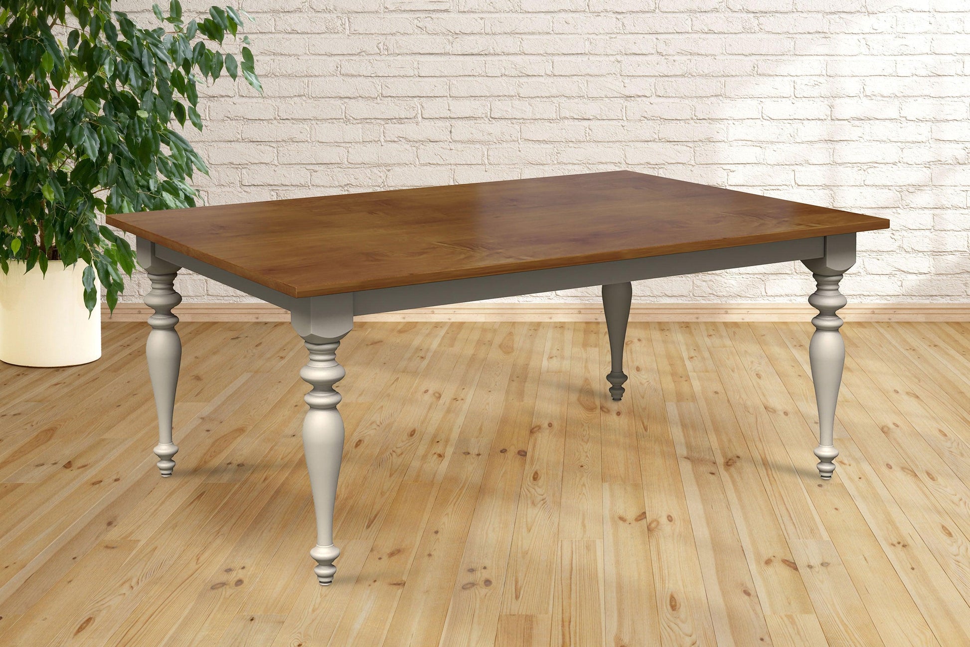 Amish Vanderbuilt Leg Table