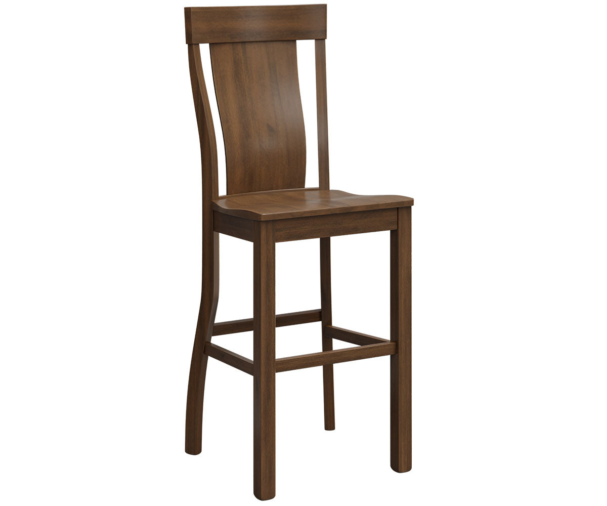 Amish Weldon Stationary Bar Chair