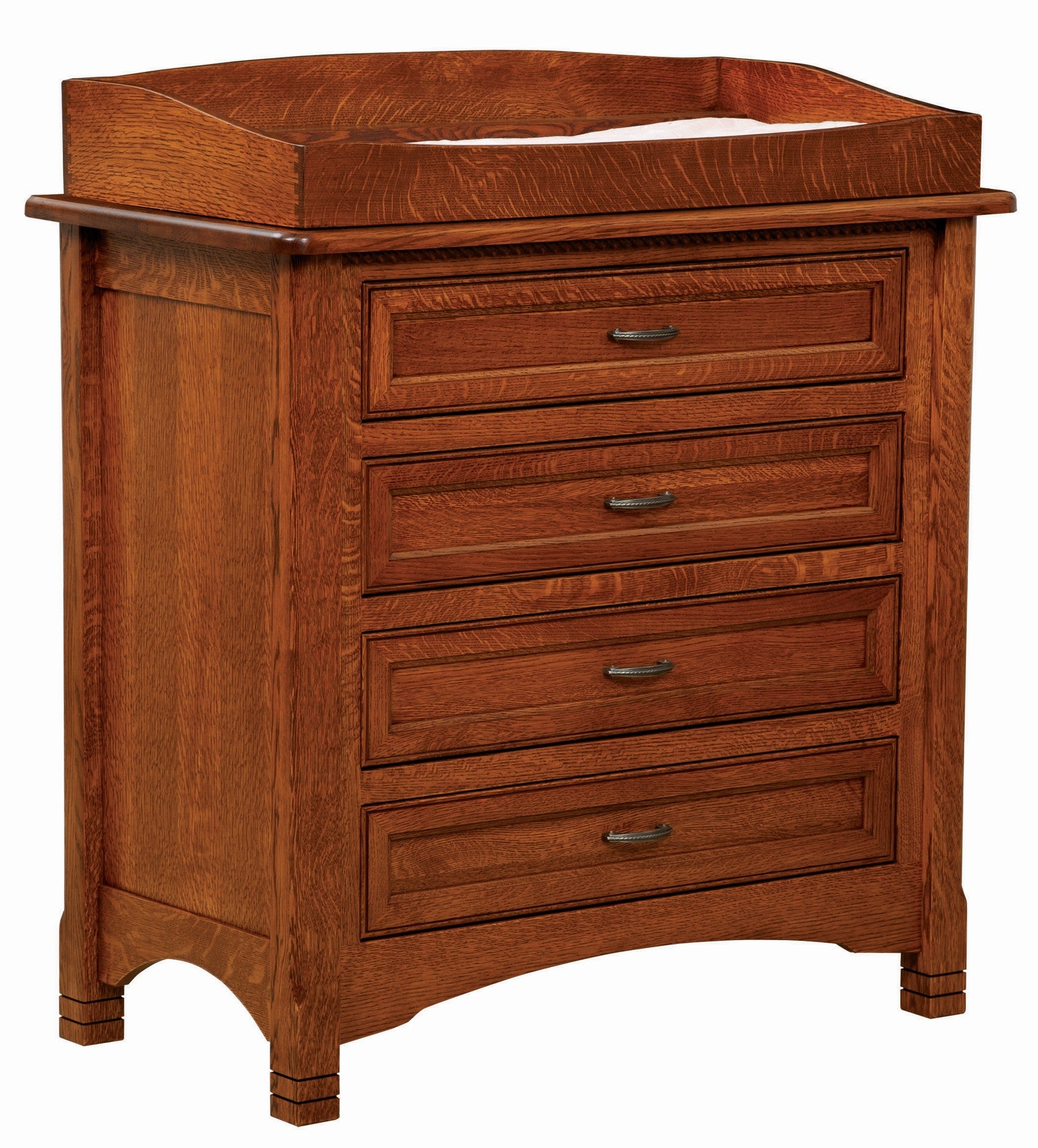 Amish West Lake Four Drawer Dresser