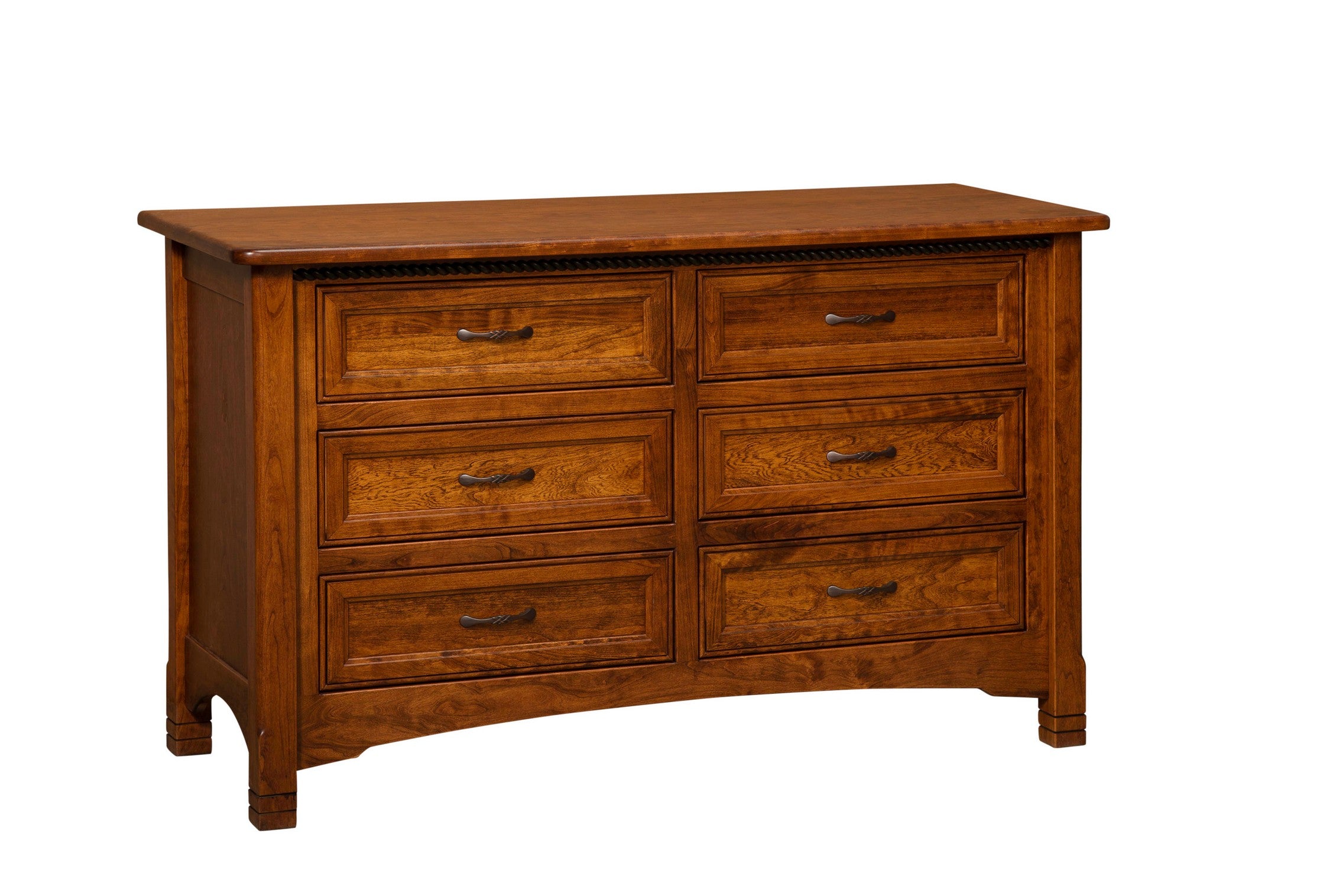 Amish West Lake Six Drawer Dresser