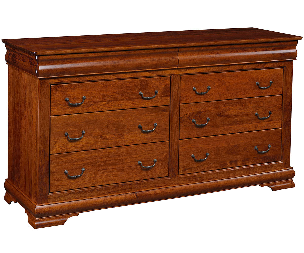 Amish Williamsburg Eight Drawer Dresser-Dresser-The Amish House