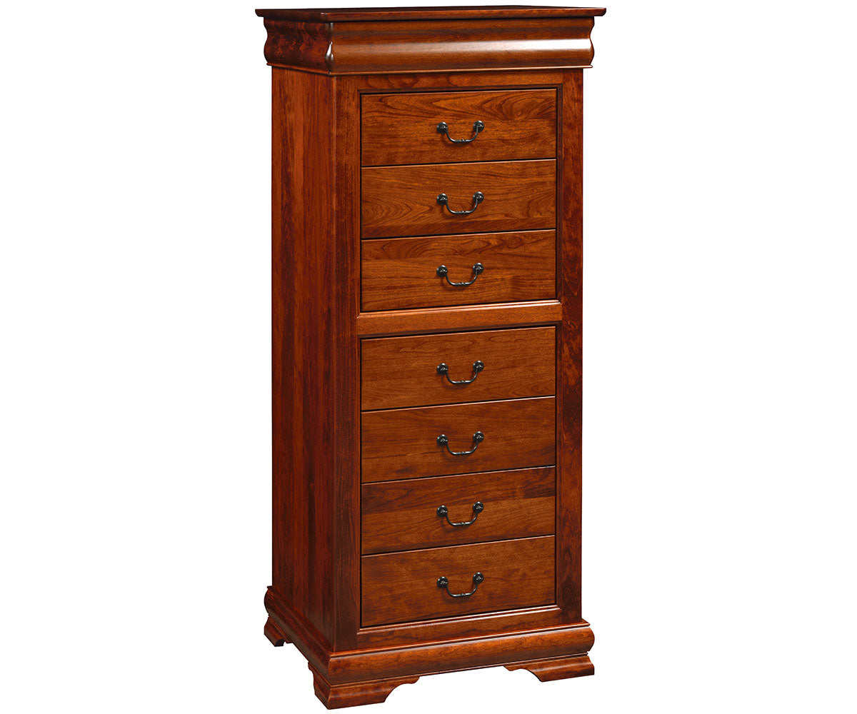 Amish Williamsburg Eight Drawer Lingerie Chest-Chest-The Amish House