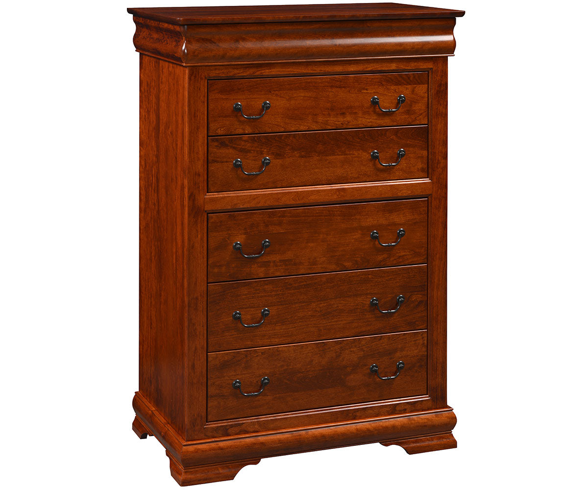 Amish Williamsburg Six Drawer Chest-Chest-The Amish House