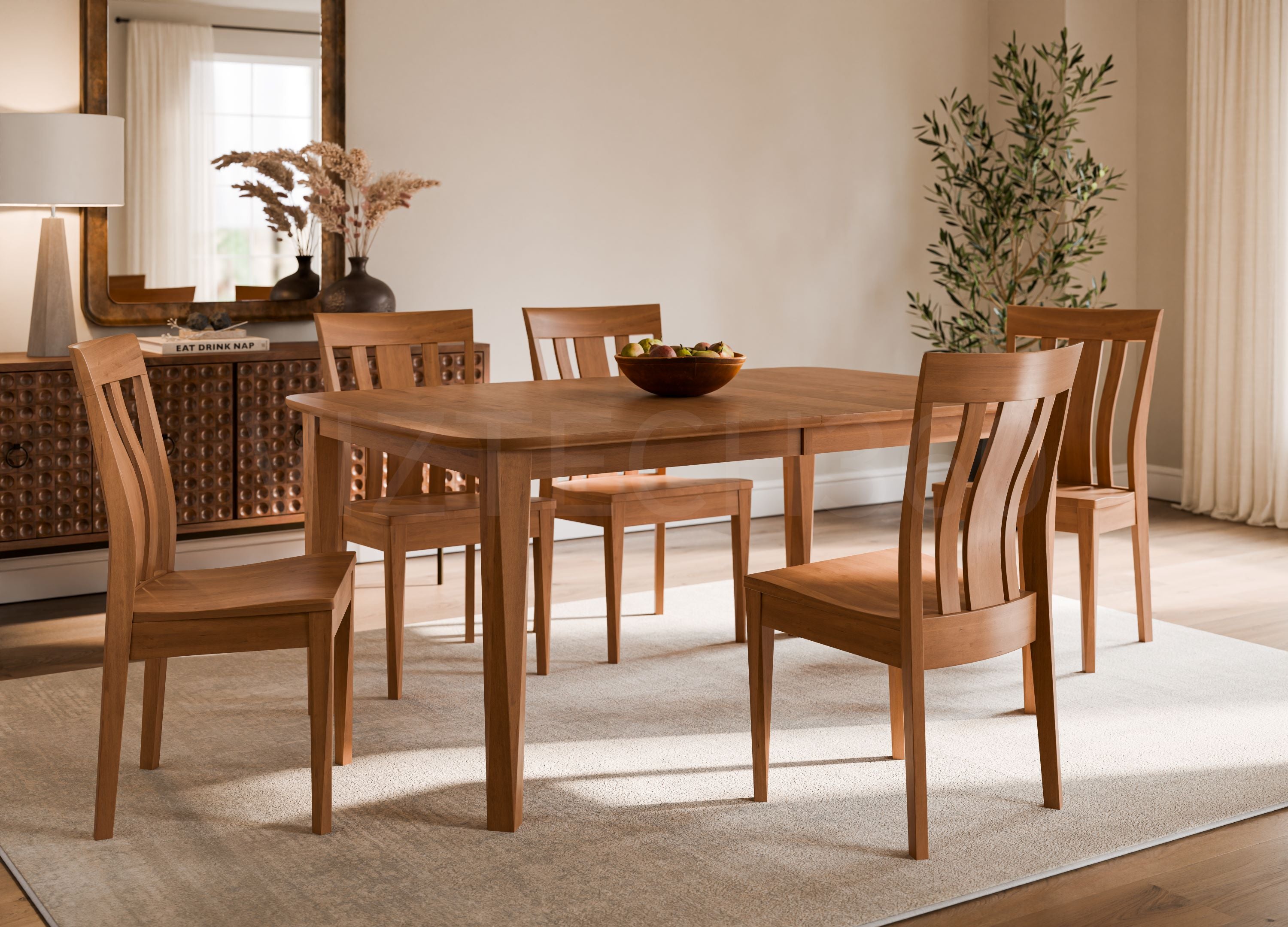 Amish Wingate Leg Table