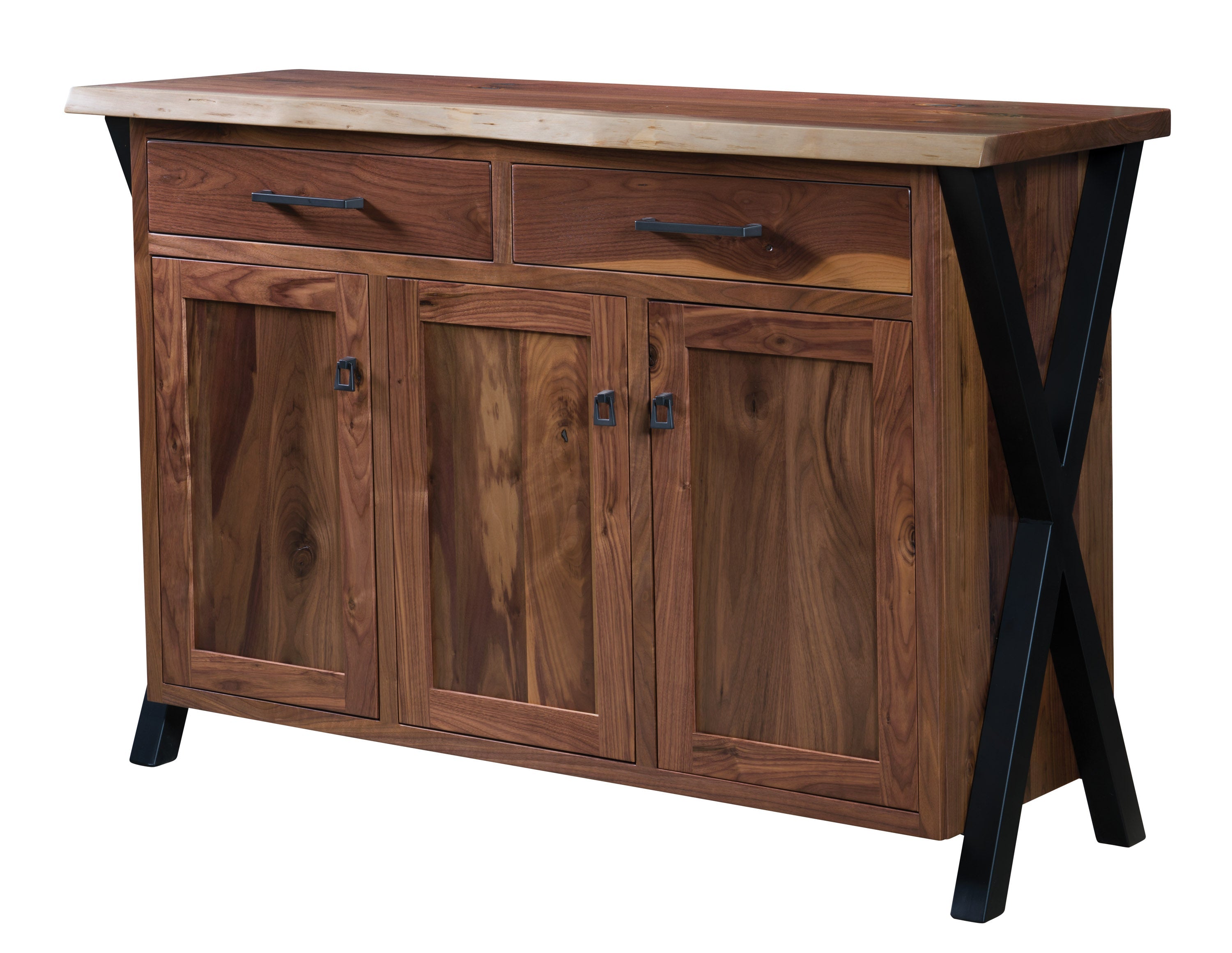 Amish Xavier Two Drawer Three Door Buffet
