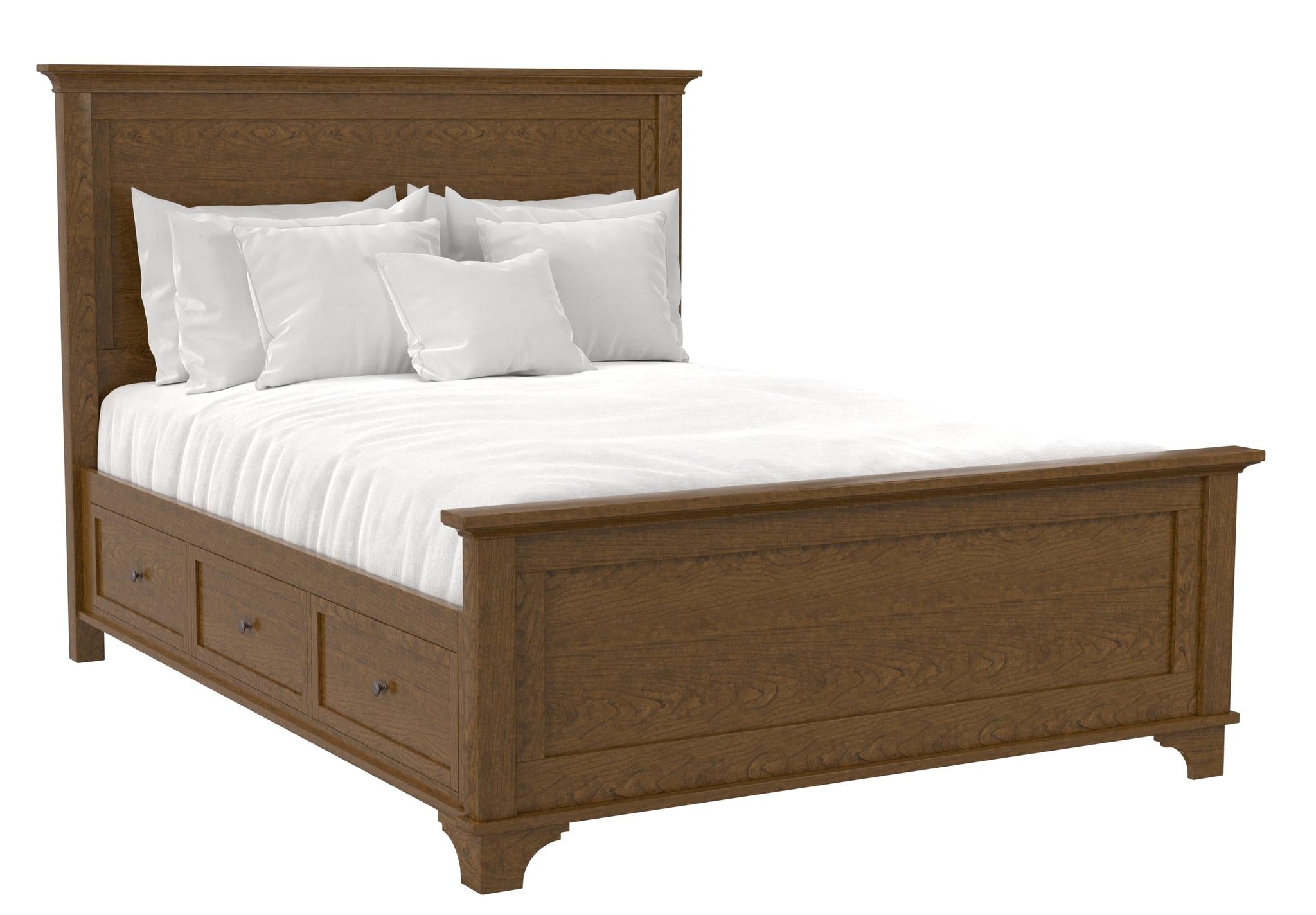 Amish Arlington Storage Bed