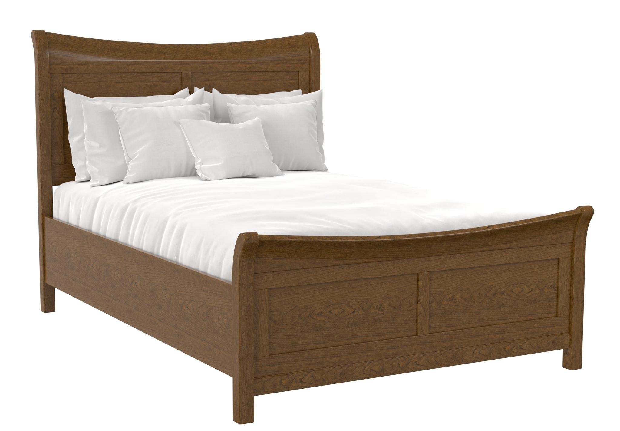 Amish Arlington Sleigh Bed
