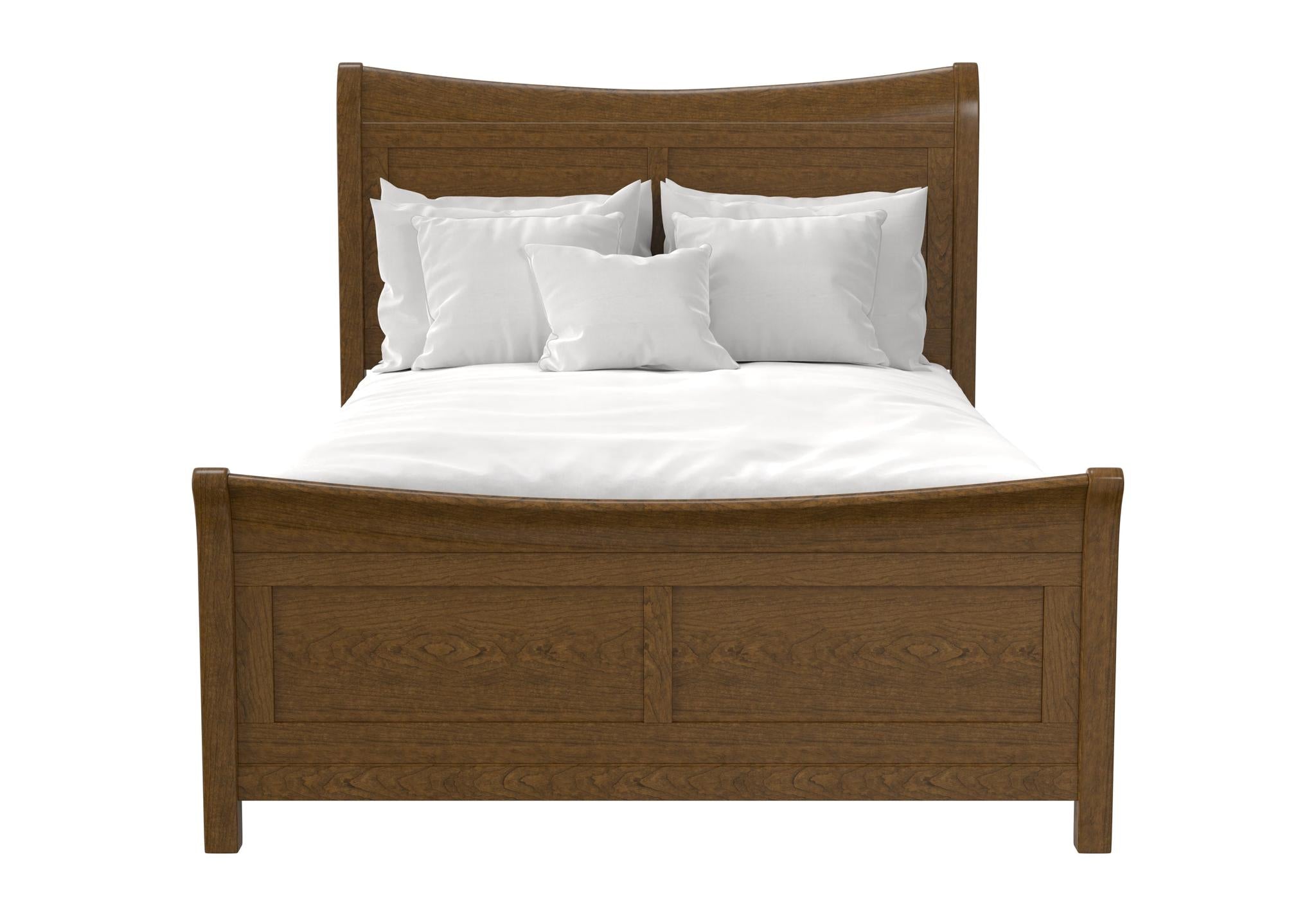 Amish Arlington Sleigh Bed
