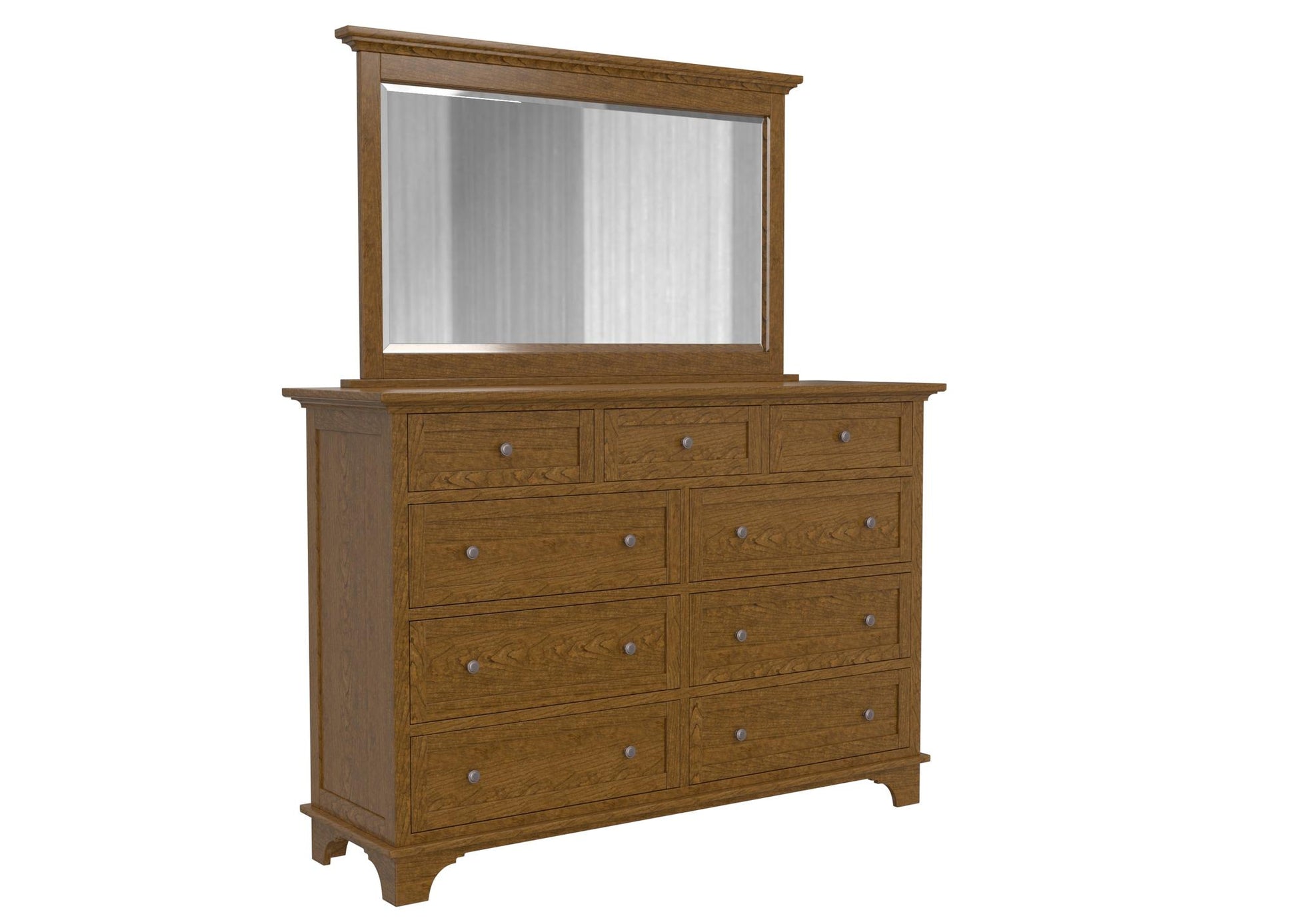 Amish Arlington Tall Dresser – The Amish House