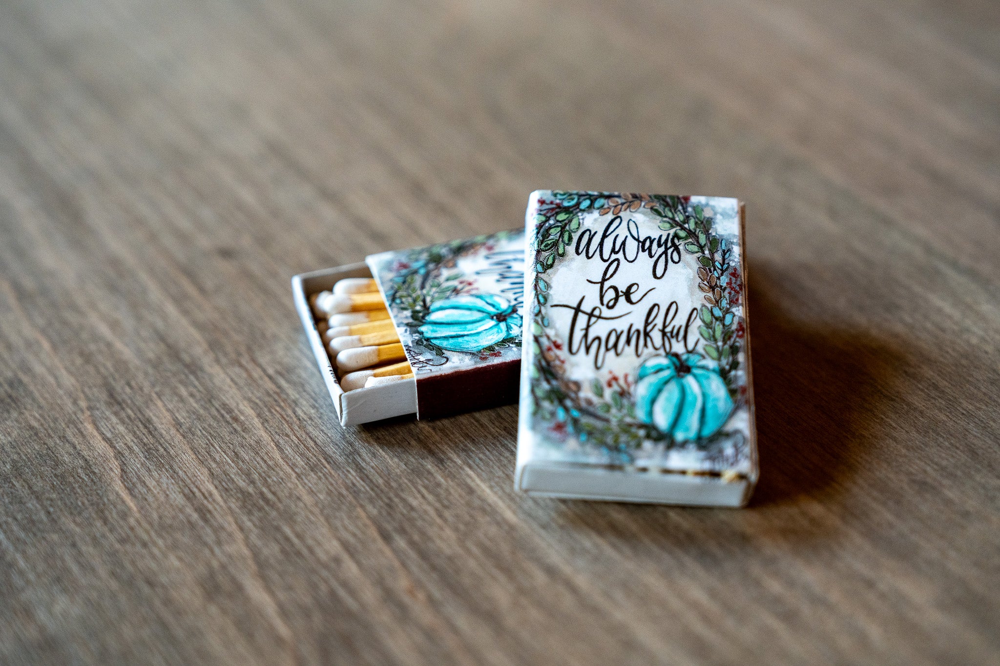 Autumn Harvest Matchboxes