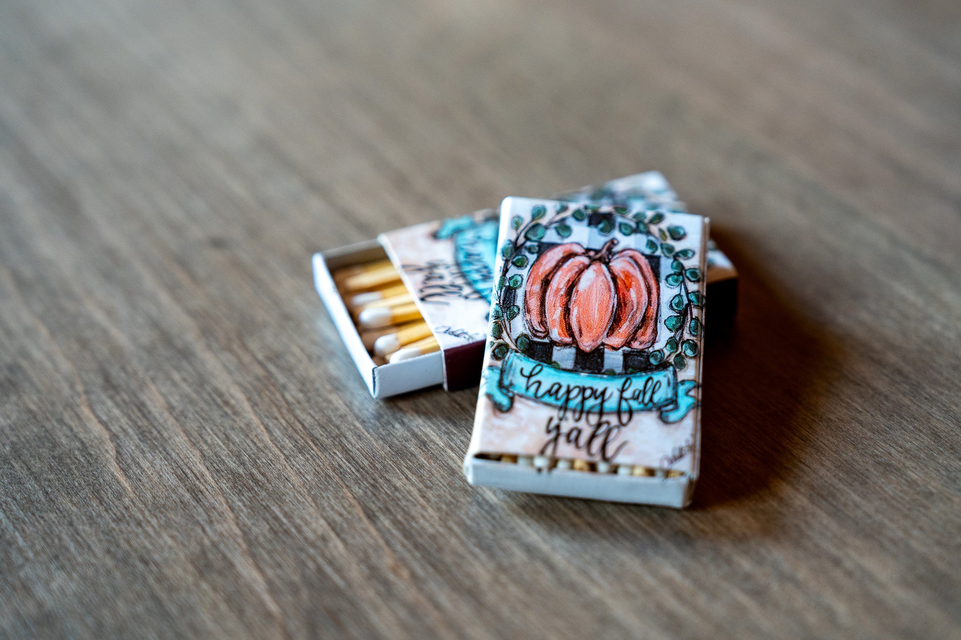 Autumn Harvest Matchboxes