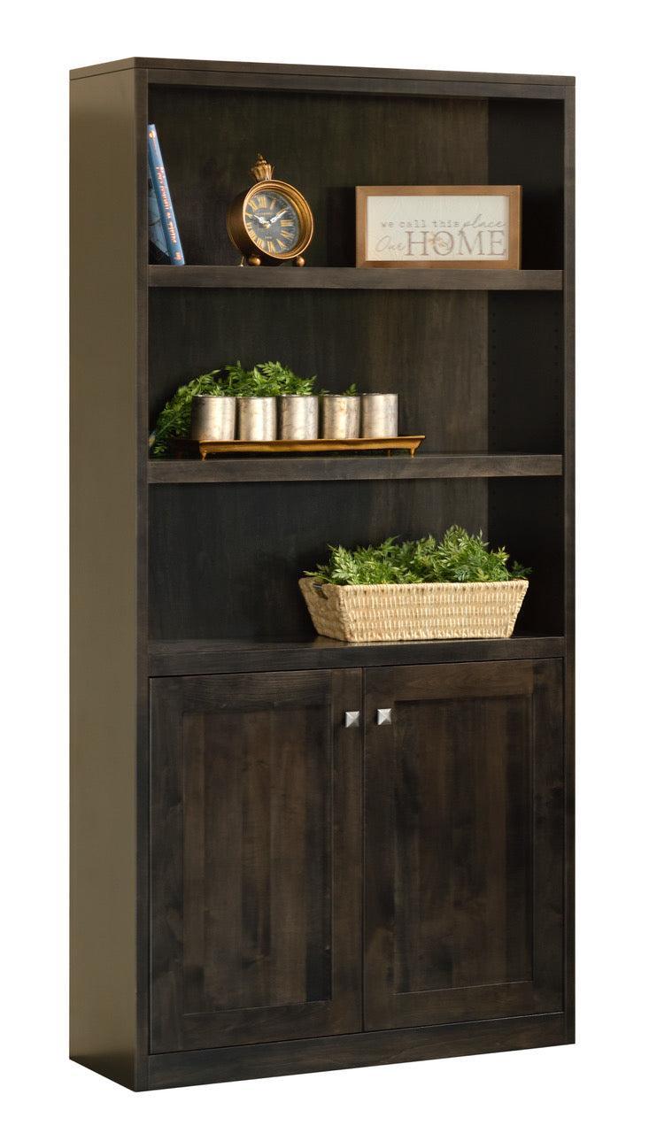 Amish Contemporary Bookcase 24" Wide