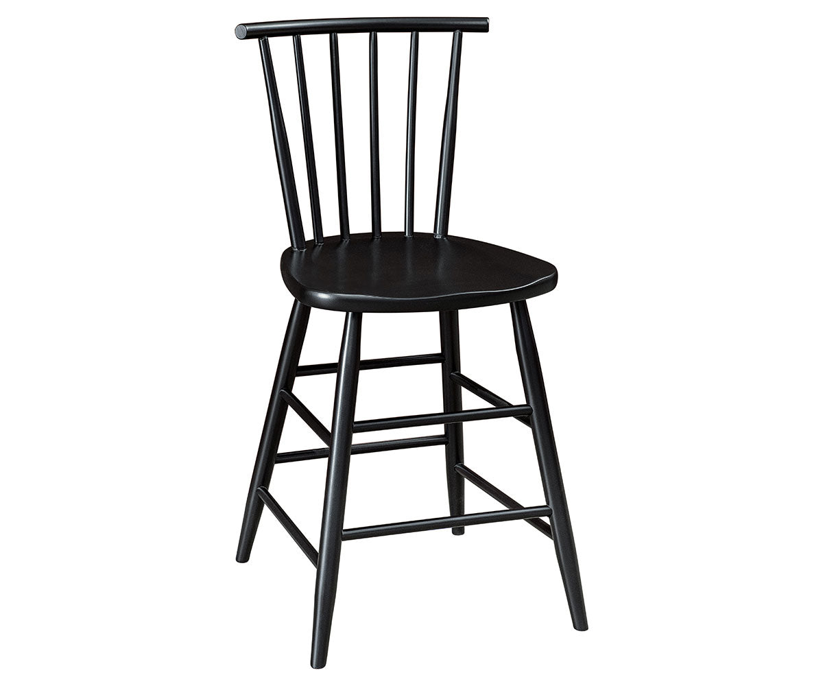 Amish Barrington Stationary Bar Chair