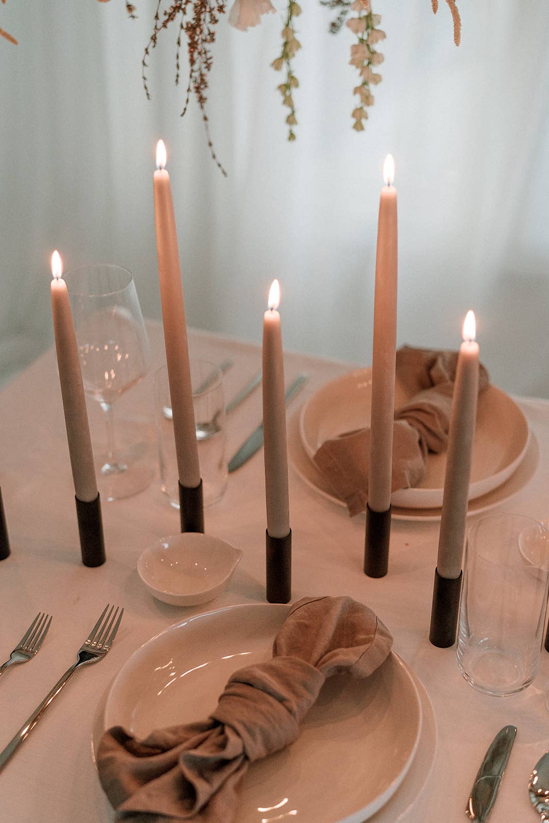 Beeswax Dipped Candles | Sage