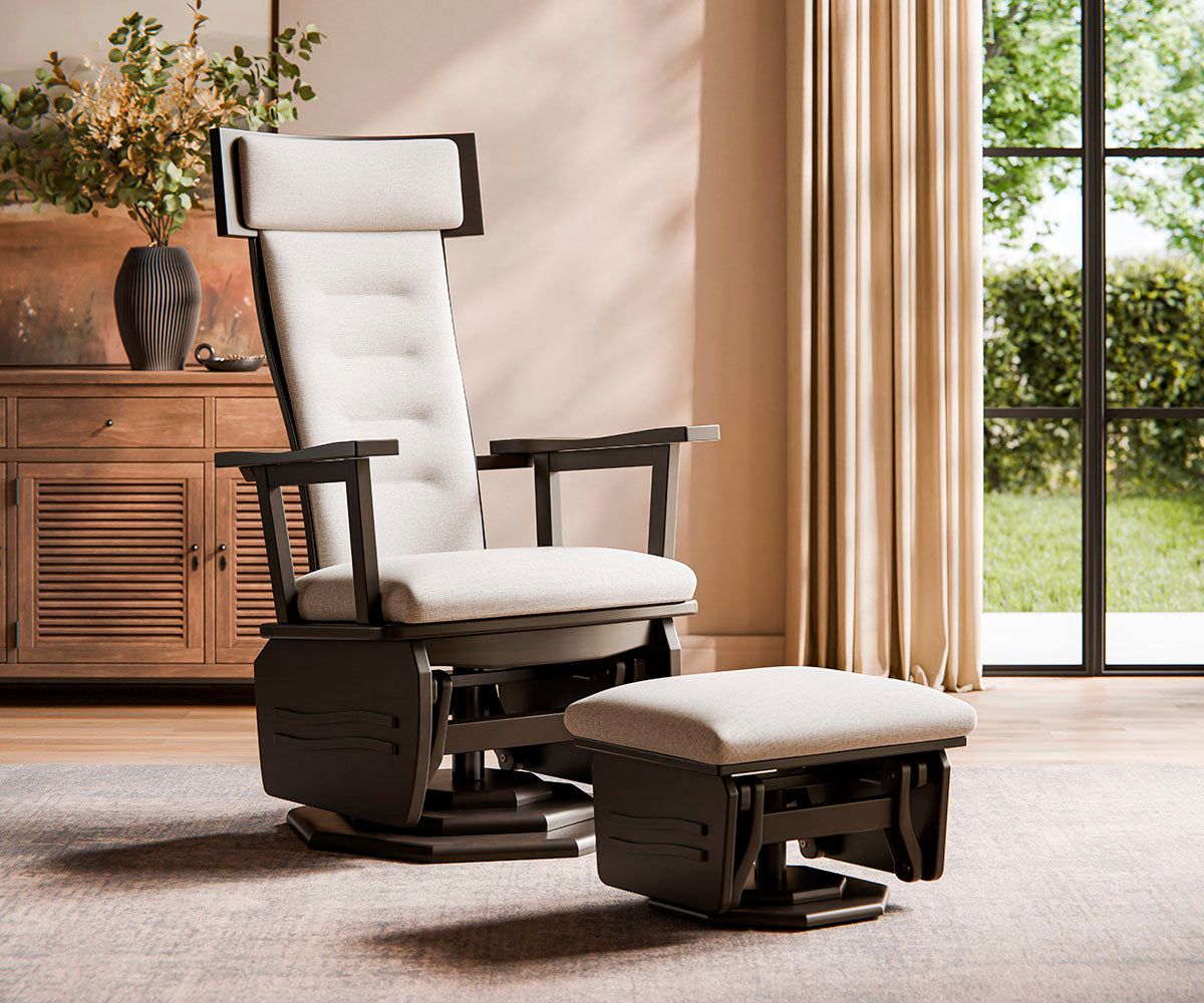Amish London Swivel Glider-Glider-The Amish House