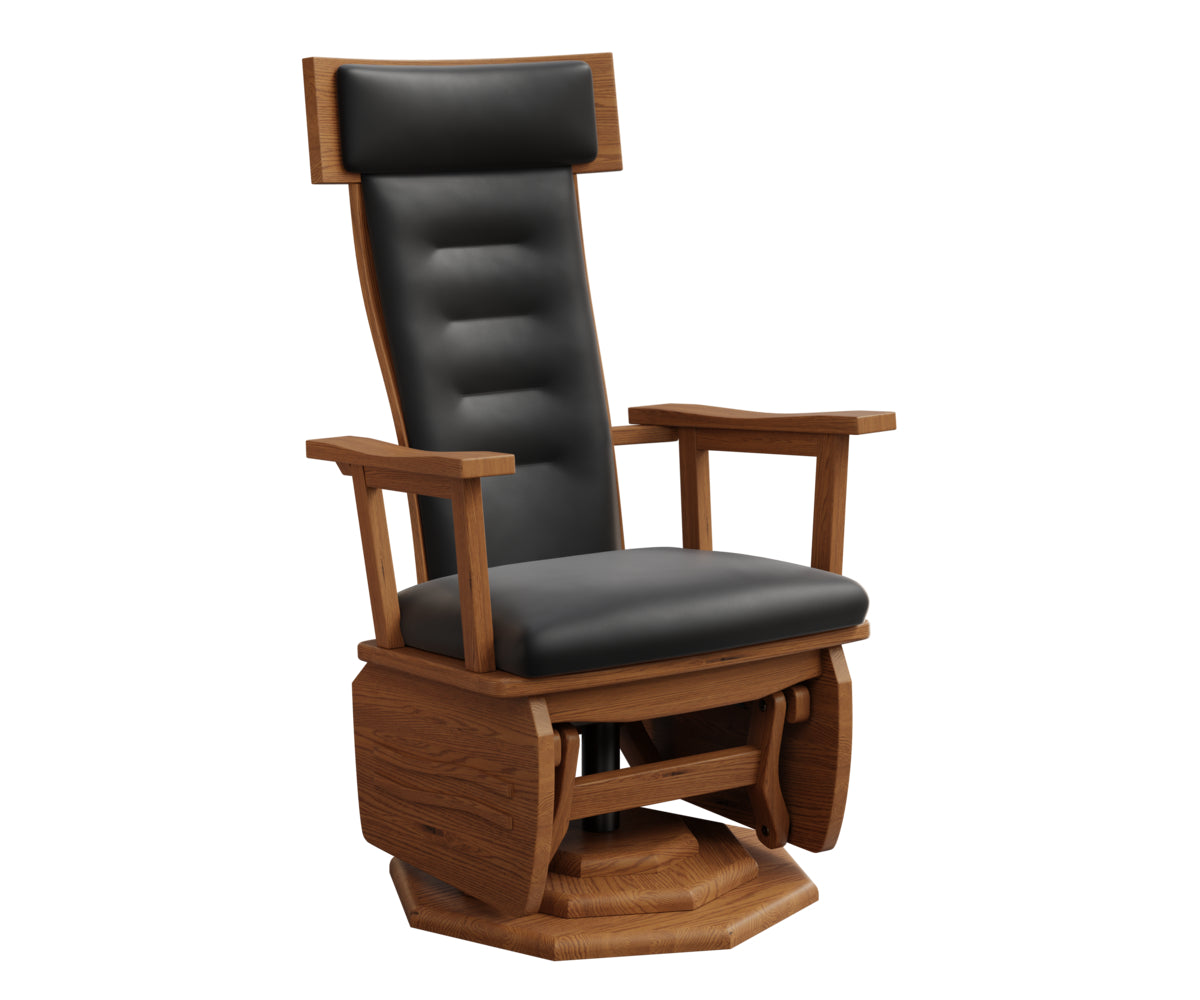 Amish London Swivel Glider